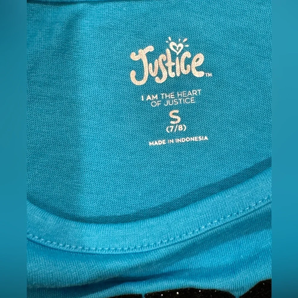 Justice little girls tank sz 7/8 small NWT